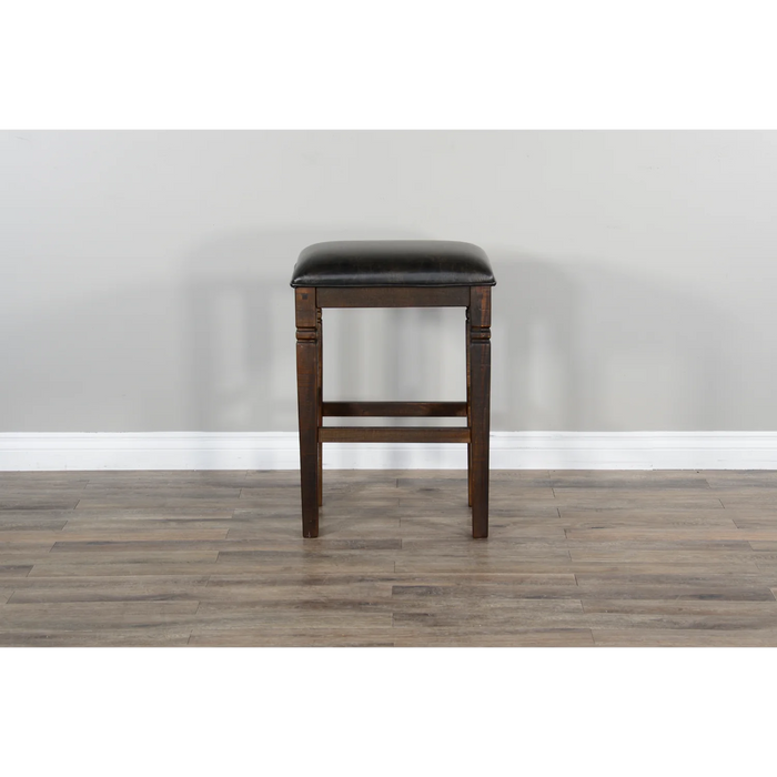 Purity Craft Bar Homestead Backless Barstool Tobacco Leaf