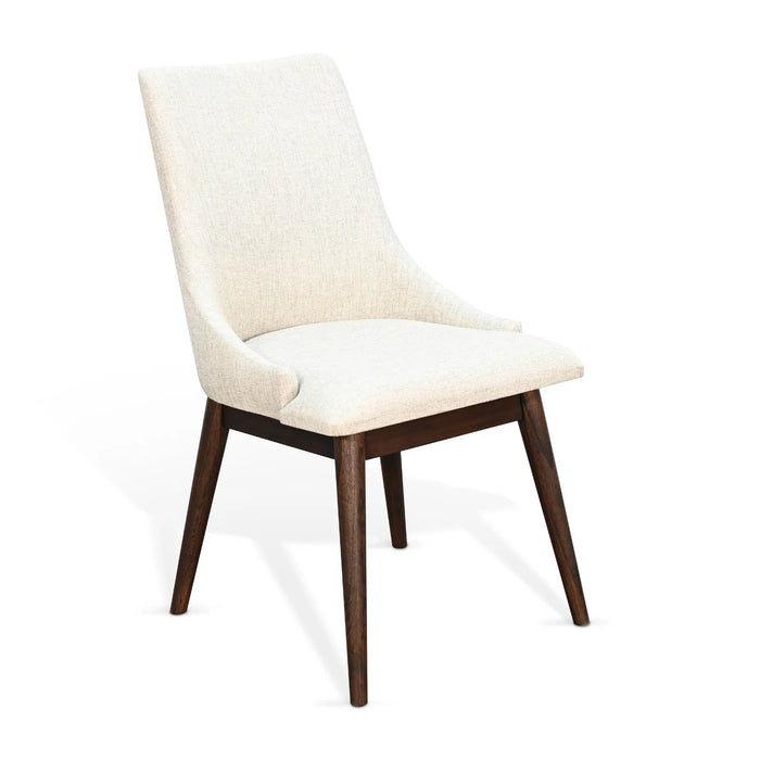 Purity Craft Upholstered Cushion Seat Dining Chair Walnut