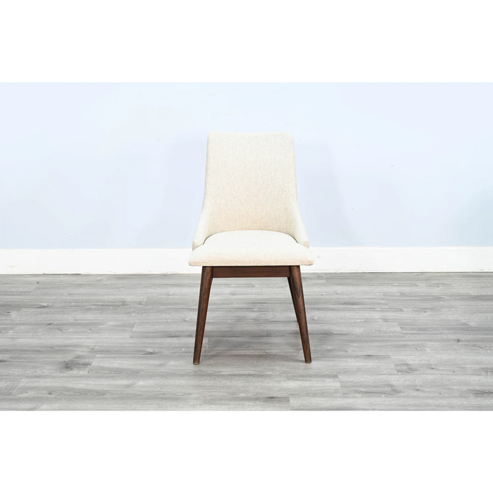 Purity Craft Upholstered Cushion Seat Dining Chair Walnut