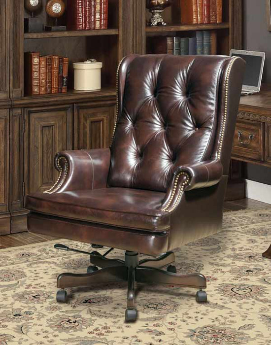 Modern Living - Havana Leather Desk Chair - DC#112-HA