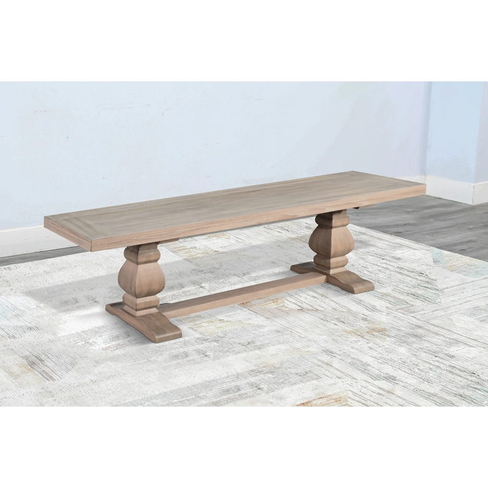 Purity Craft Gianna Wood Dining Bench Wheat