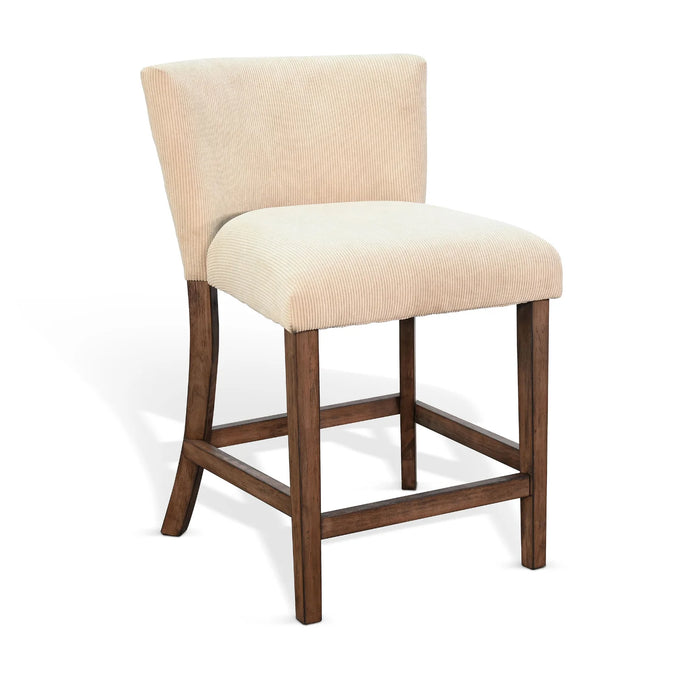 Purity Craft Gibson Upholstered Counter Stool Buckskin