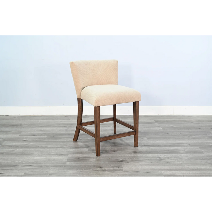 Purity Craft Gibson Upholstered Counter Stool Buckskin