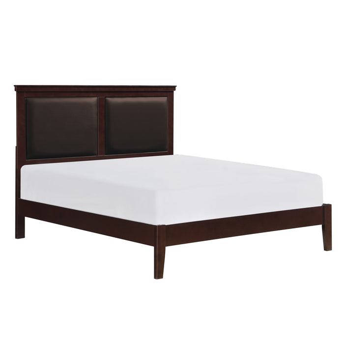 Seabright Cherry Queen Panel Bed