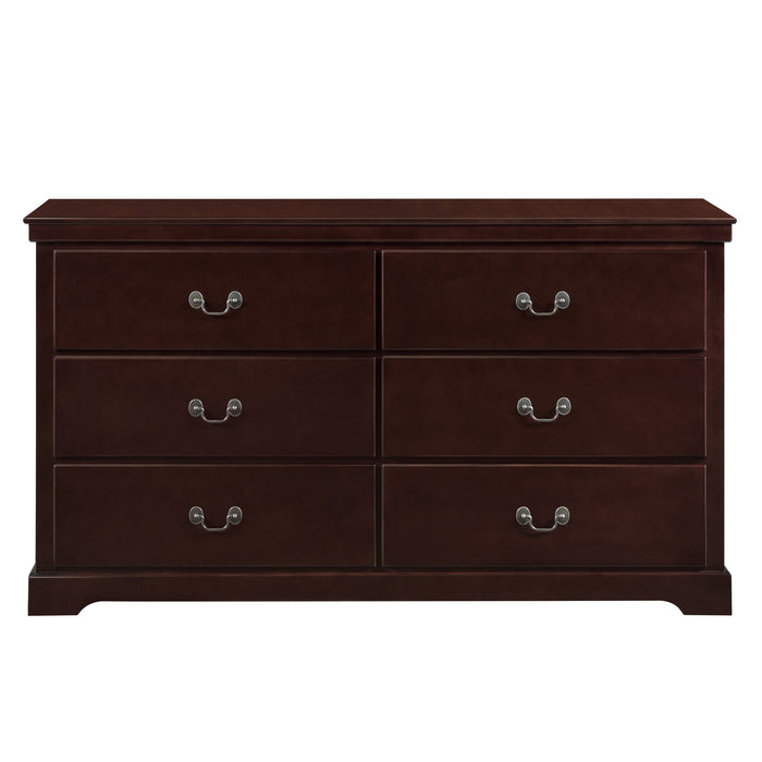 Seabright Cherry Panel Bedroom Set