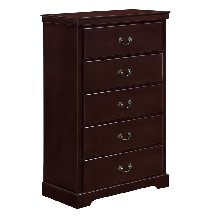 Seabright Cherry Panel Bedroom Set