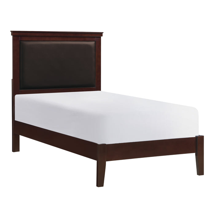 Seabright Cherry Twin Panel Bed