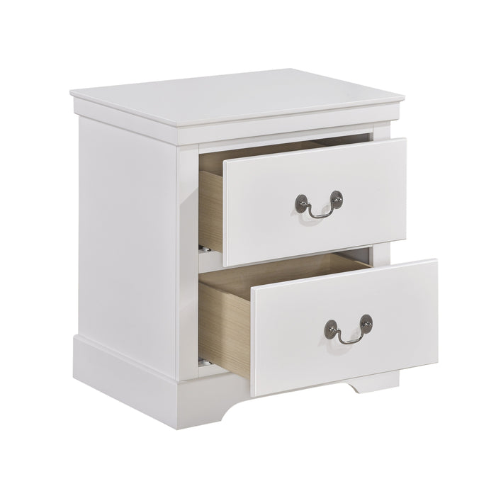 Seabright White Nightstand