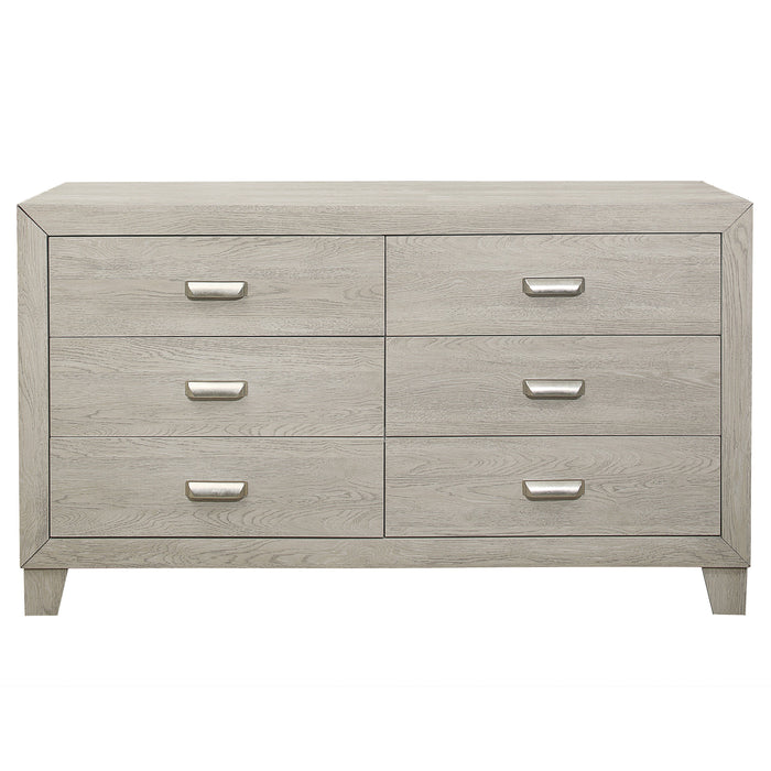 Quinby Light Brown Dresser