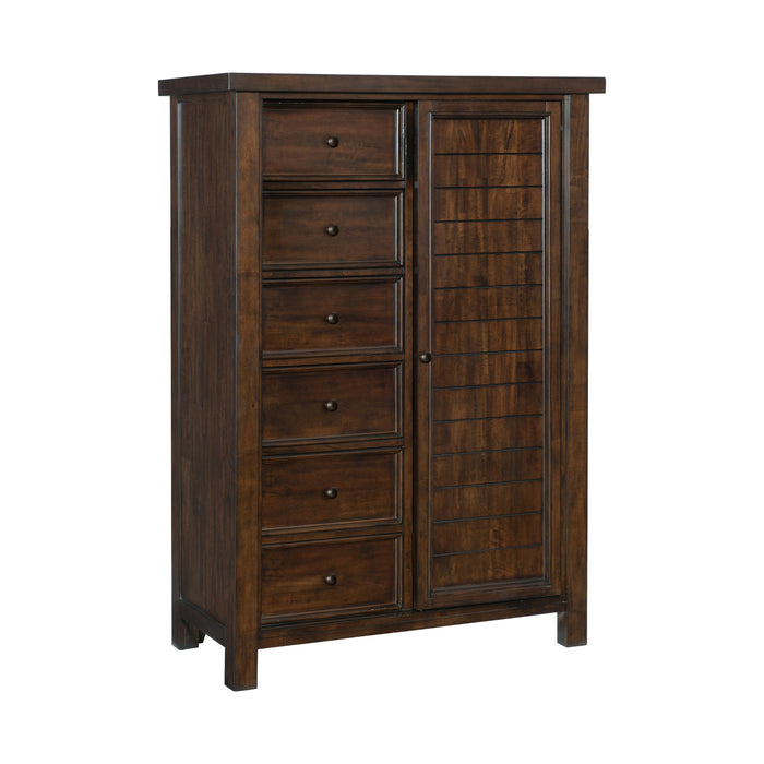 Logandale Brown Wardrobe