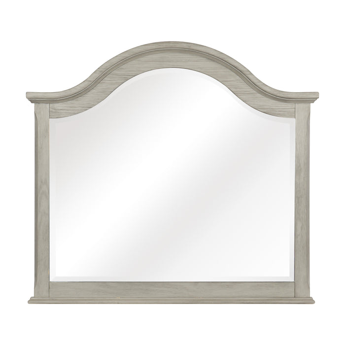 Mossbrook Dark Brown/Light Gray Mirror (Mirror Only)