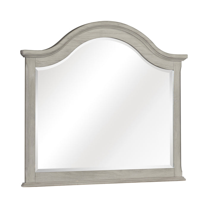 Mossbrook Dark Brown/Light Gray Mirror (Mirror Only)