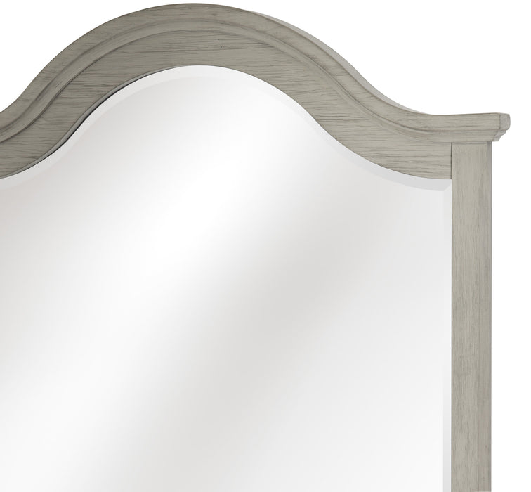 Mossbrook Dark Brown/Light Gray Mirror (Mirror Only)