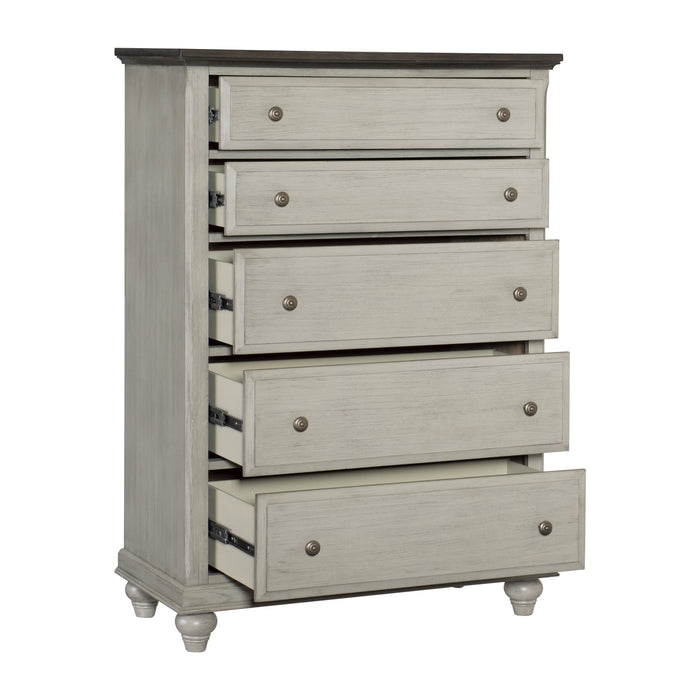 Mossbrook Dark Brown/Light Gray Chest