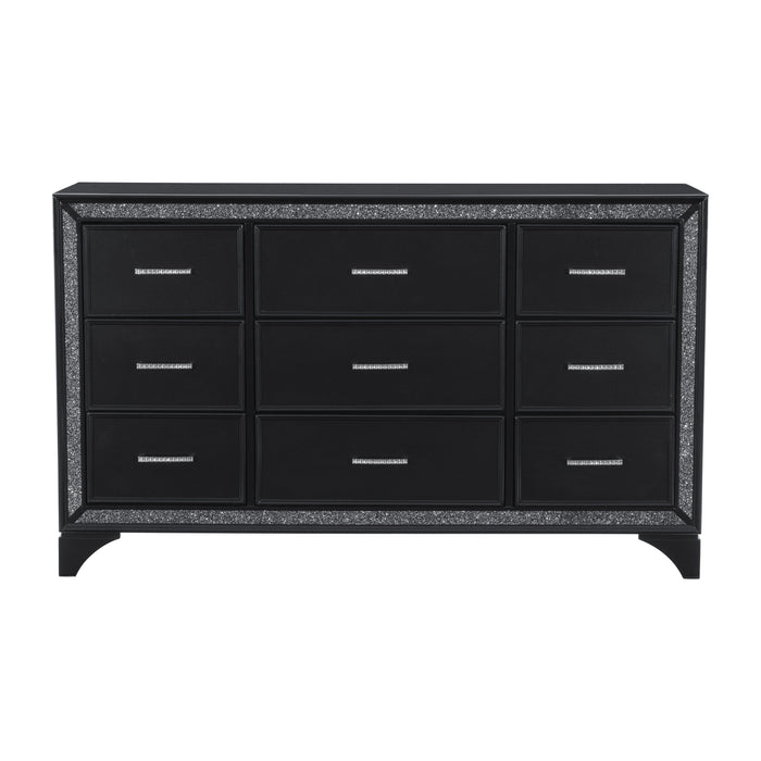 Salon Black Dresser