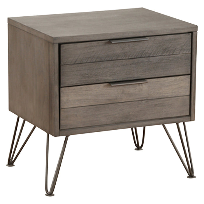 Urbanite Gray Nightstand