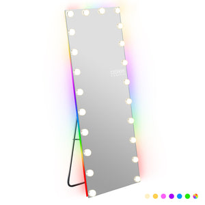 VANITII Hollywood Vanity Mirror - Full Length Vanity Mirror with RGB Lighting