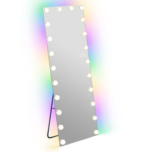 VANITII Hollywood Vanity Mirror - Full Length Vanity Mirror with RGB Lighting