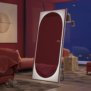 VANITII Marilyn Oval Full Length Mirror