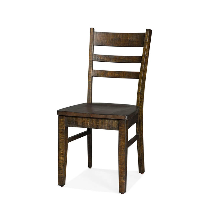 Purity Craft Ladderback Chair, Wood Seat Tobacco Leaf