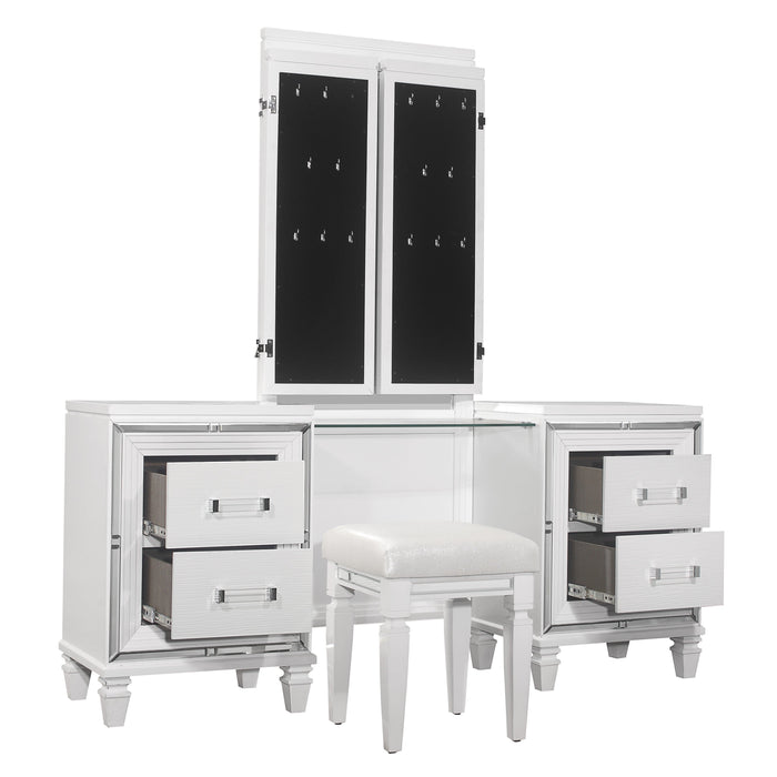 Tamsin White Vanity Set