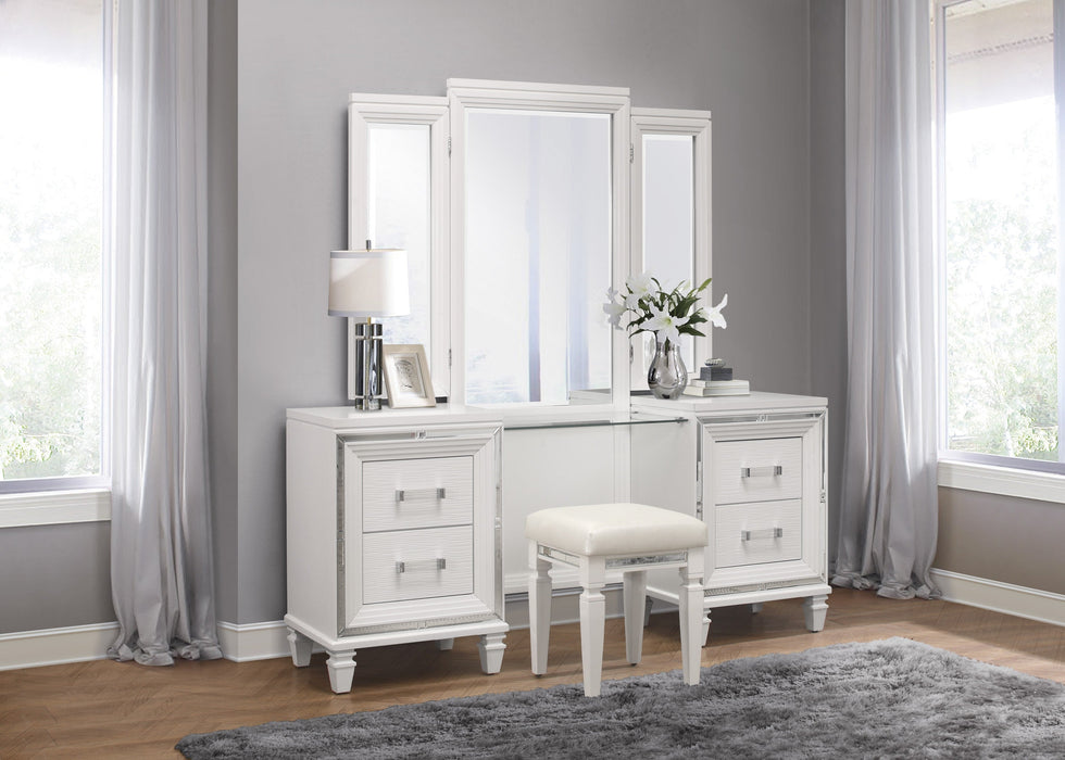 Tamsin White Vanity Set