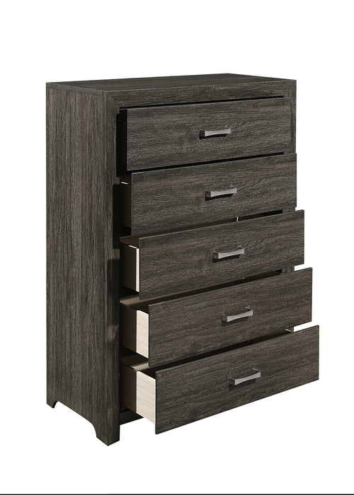 Edina Dark Gray Chest