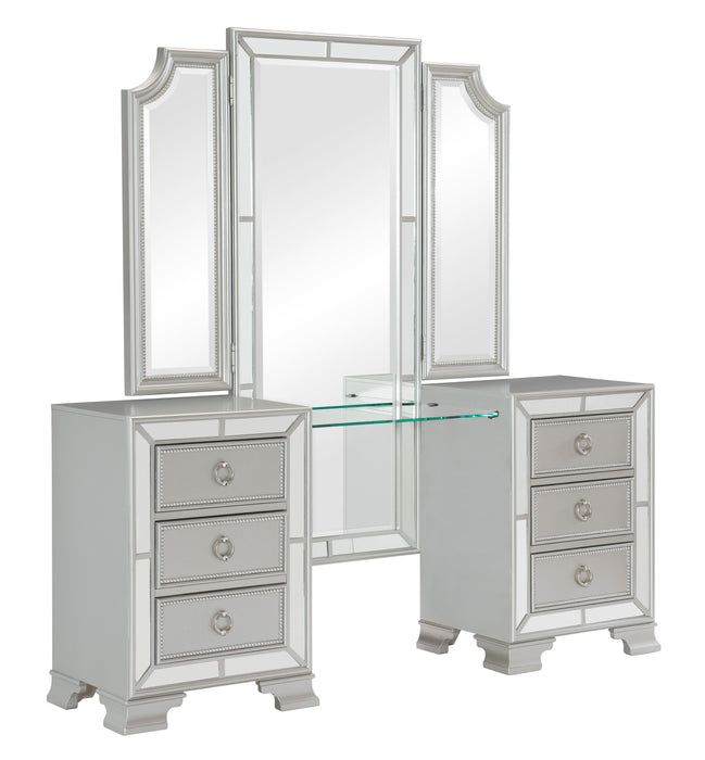 Avondale Silver Vanity Set