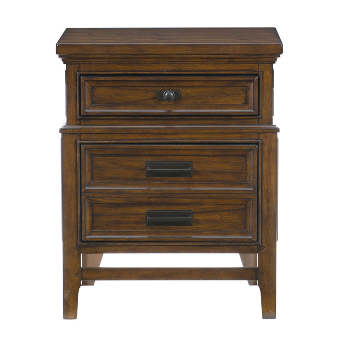 Frazier Park Brown Cherry Nightstand