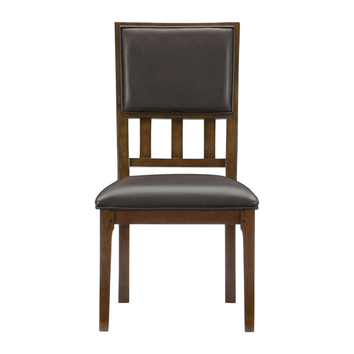 Frazier Park Brown Cherry Side Chair, Set of 2