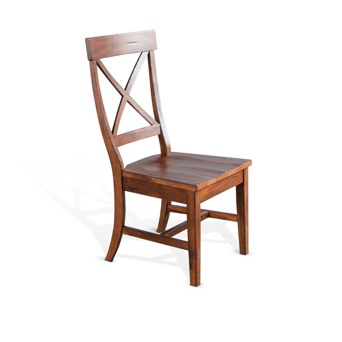 Purity Craft Crossback Wood Dining Chair Vintage Mocha