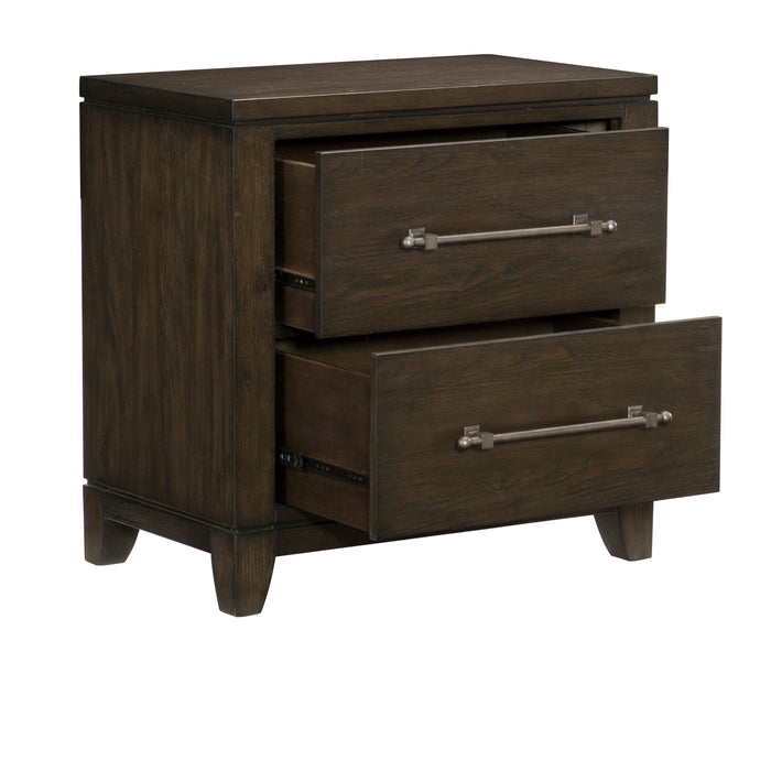 Griggs Dark Brown Nightstand