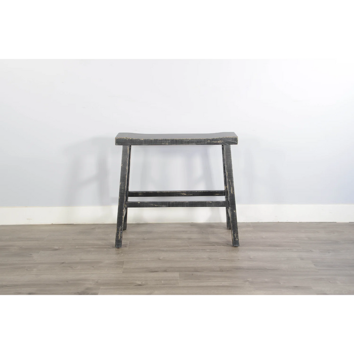 Purity Craft Black Sand 30'H Bench, Wood Seat Black Sand