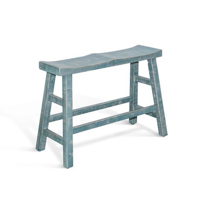 Purity Craft Counter Carriage House Crossback Barstool, Wood Seat Sea Grass