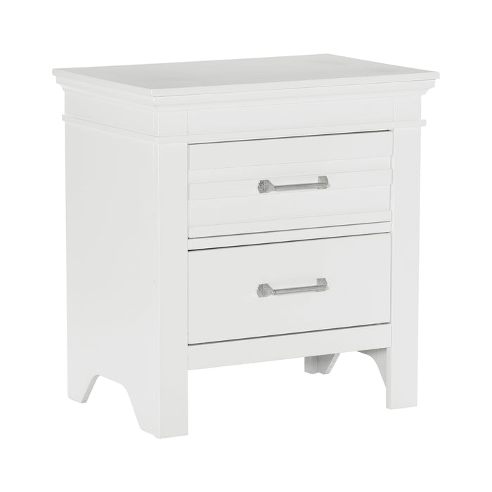 Blaire Farm White Nightstand