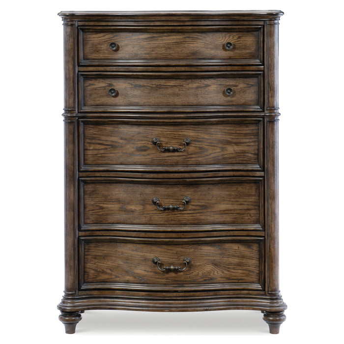 Heath Court Brown Oak Chest