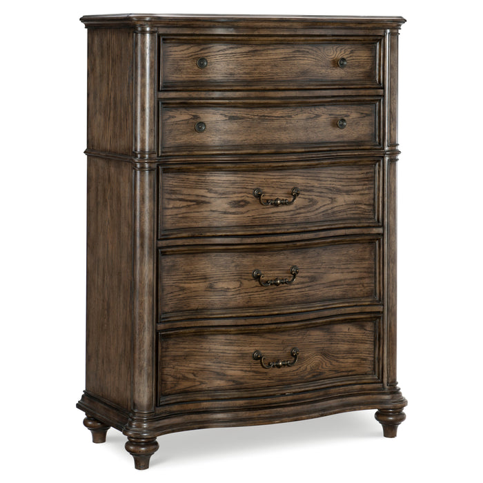 Heath Court Brown Oak Chest