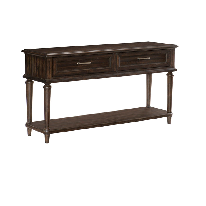 Cardano Driftwood Charcoal Sofa Table