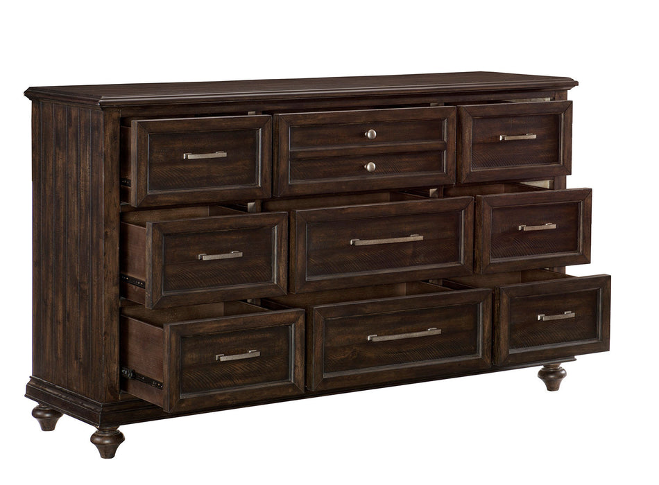 Cardano Driftwood Charcoal Dresser