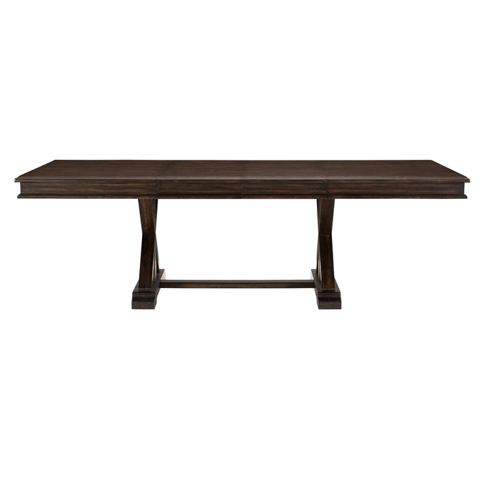 Cardano Driftwood Charcoal Extendable Dining Table