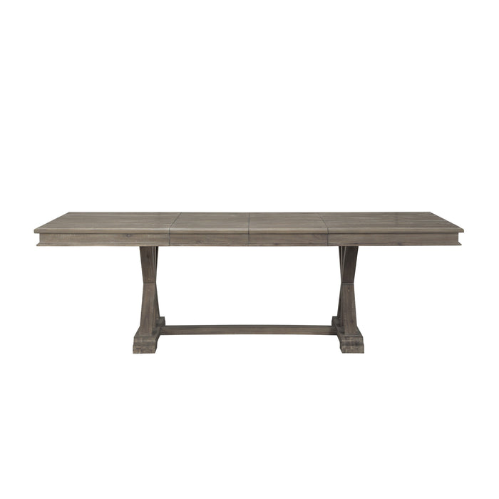 Cardano Driftwood Light Brown Extendable Dining Table