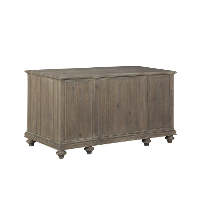 Cardano Driftwood Light Brown Executive Desk