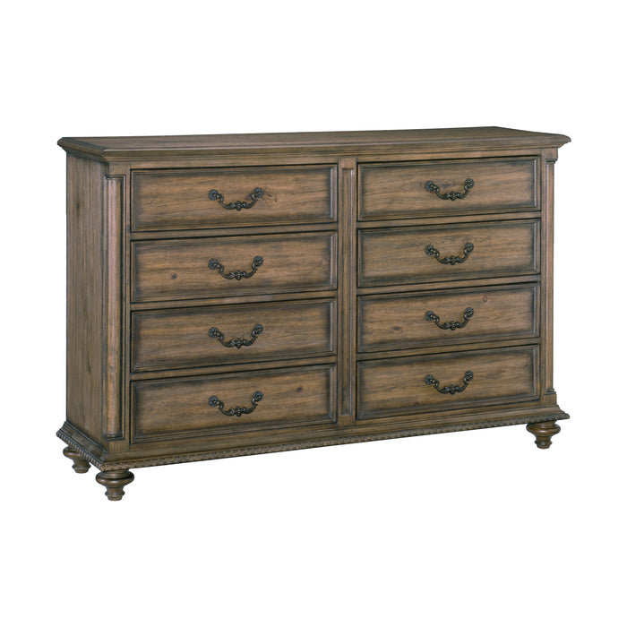 Rachelle Weathered Pecan Dresser