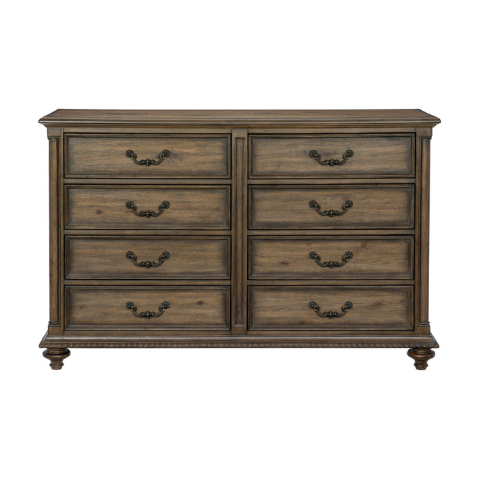 Rachelle Weathered Pecan Dresser