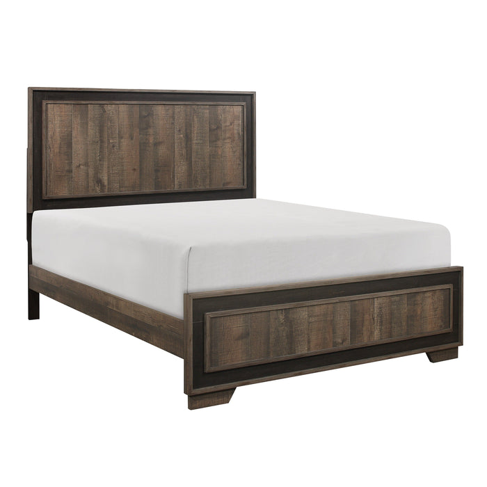 Ellendale Authentic Mahogany Full Panel Bed