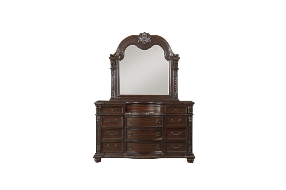 Cavalier Dark Cherry Mirror (Mirror Only)