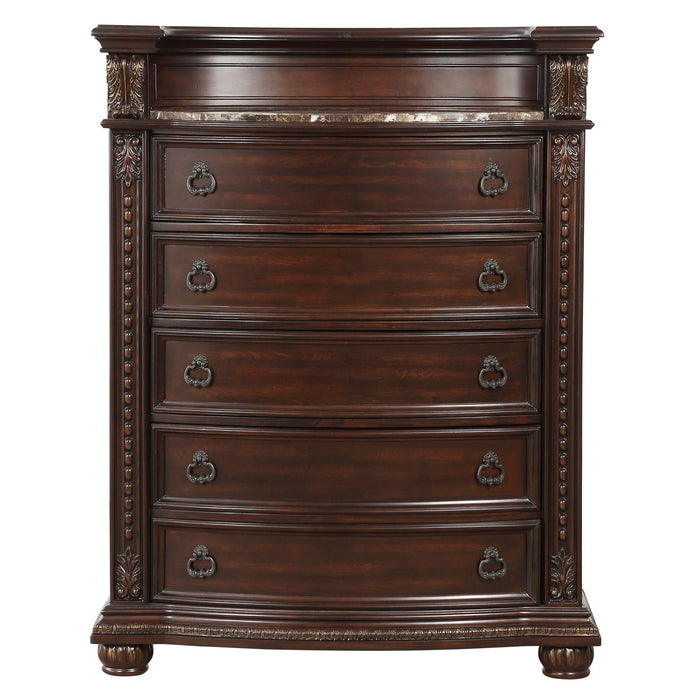 Cavalier Dark Cherry Chest