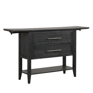 Sable Crest - Drop Leaf Server - Black