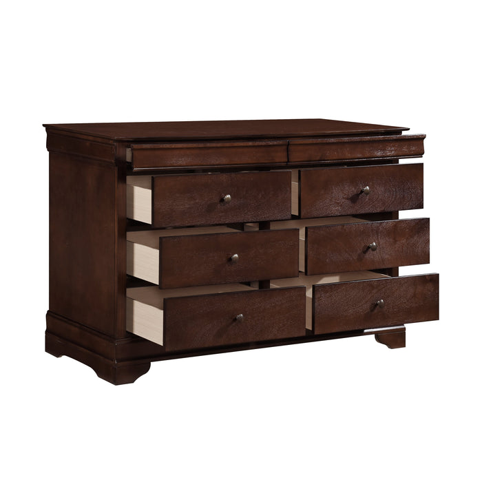 Abbeville Cherry Dresser, Two Hidden Drawers