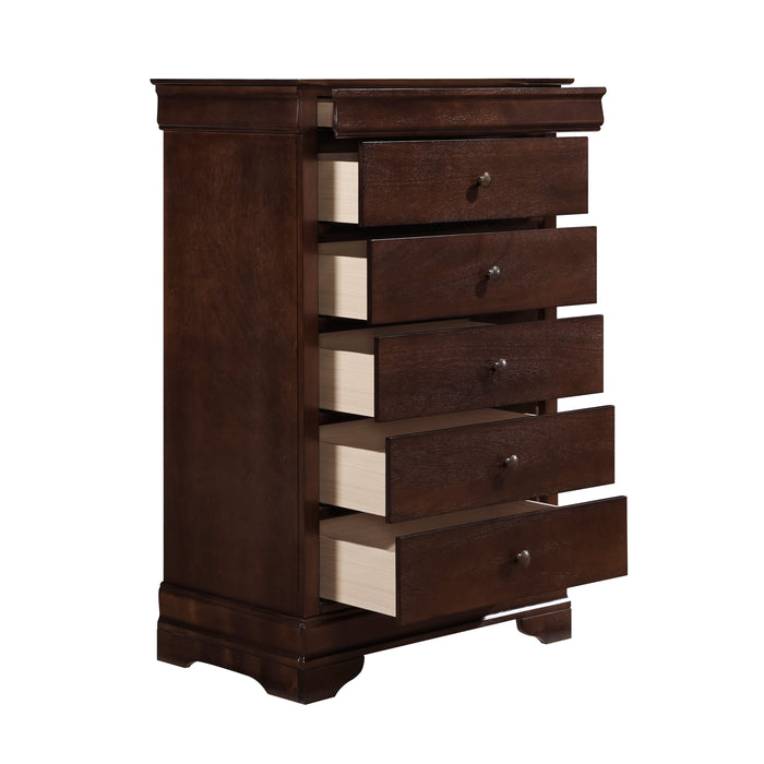 Abbeville Cherry Chest, Hidden Drawer